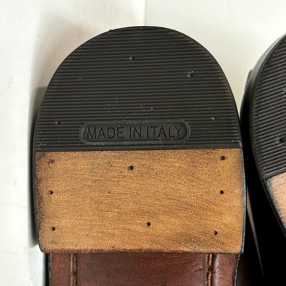 NEW HEELS Rancourt & Co. Horsebit Loafer Dark Brown Calf Made in USA Men's 9.5 - Picture 13 of 13